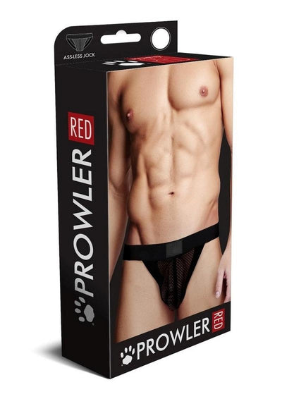 Prowler Red Fishnet Assless Jock Blk Lg