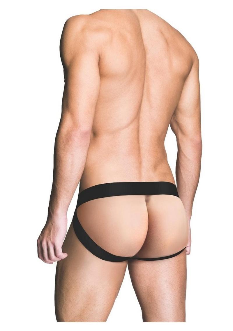 Prowler Red Fishnet Ass-Less Jock