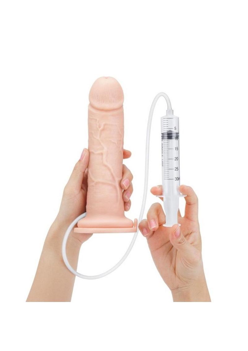 Prowler Red Ultra Cock Realistic Squirting Dildo