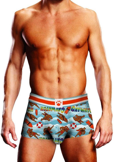 Prowler Gaywatch Bears Trunk - Blue/Orange - XLarge