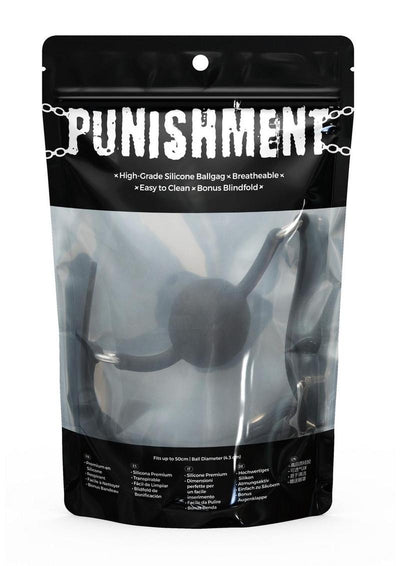 Punishment Silicone Ball Gag