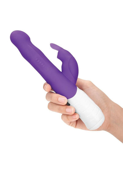 Rabbit Essentials Silicone Rechargeable Slim Shaft Rabbit Vibrator