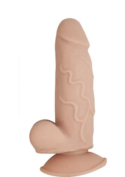 Realcocks Dual Layered #1 Bendable Dildo - Vanilla - 5.5in