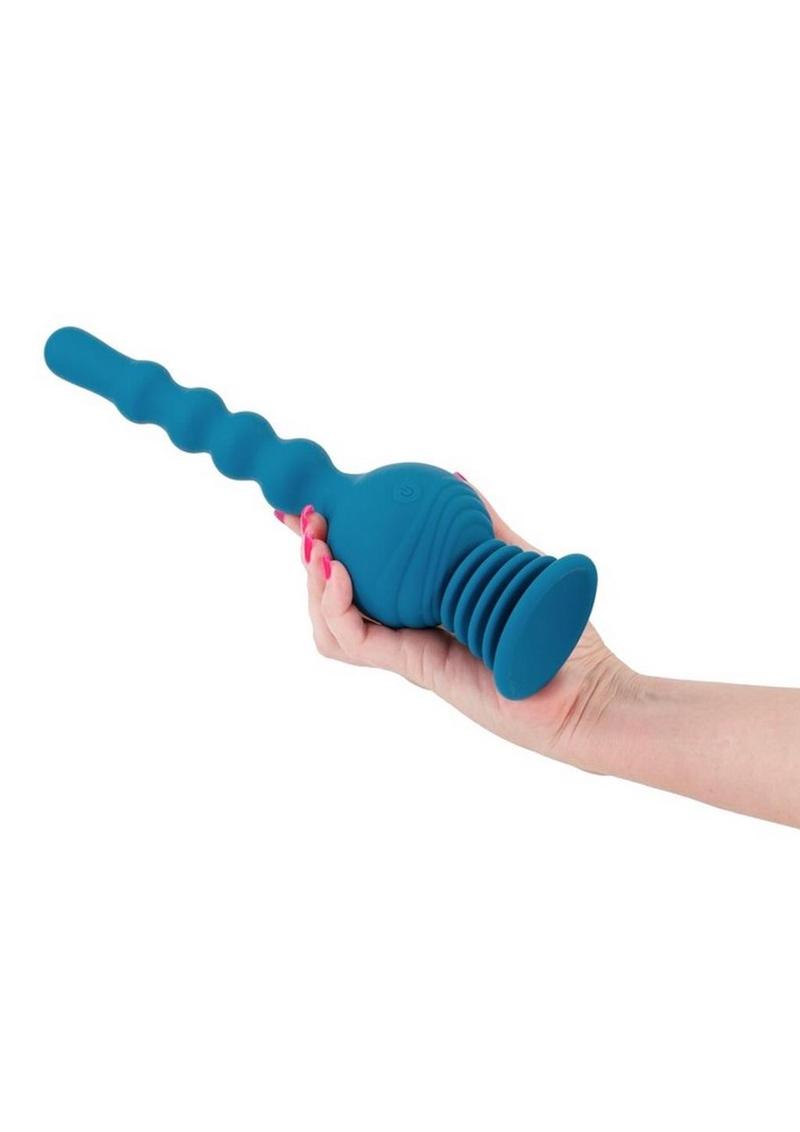 Revolution Hurricane Rechargeable Silicone Vibrator with Remote Control