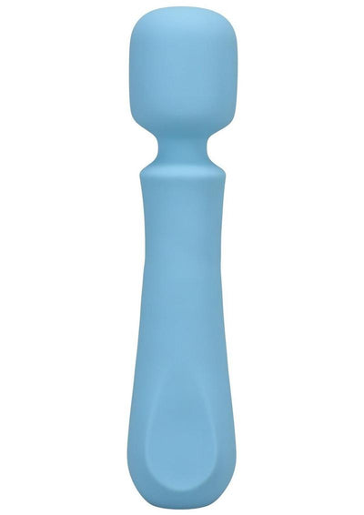 Ritual Euphoria Rechargeable Silicone Wand Vibrator - Blue