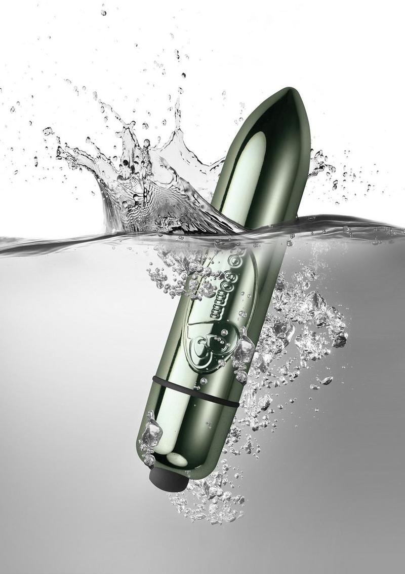 RO 80mm Single Speed Bullet Vibrator - Chrome