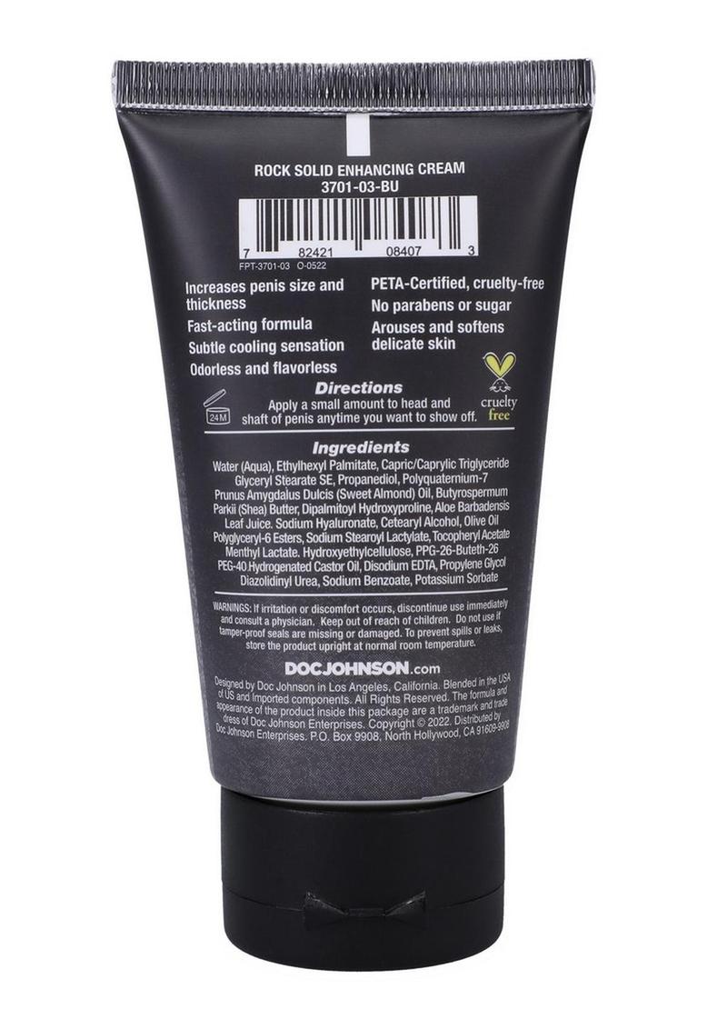 Rock Solid Enhancing Cream - 2oz - Bulk