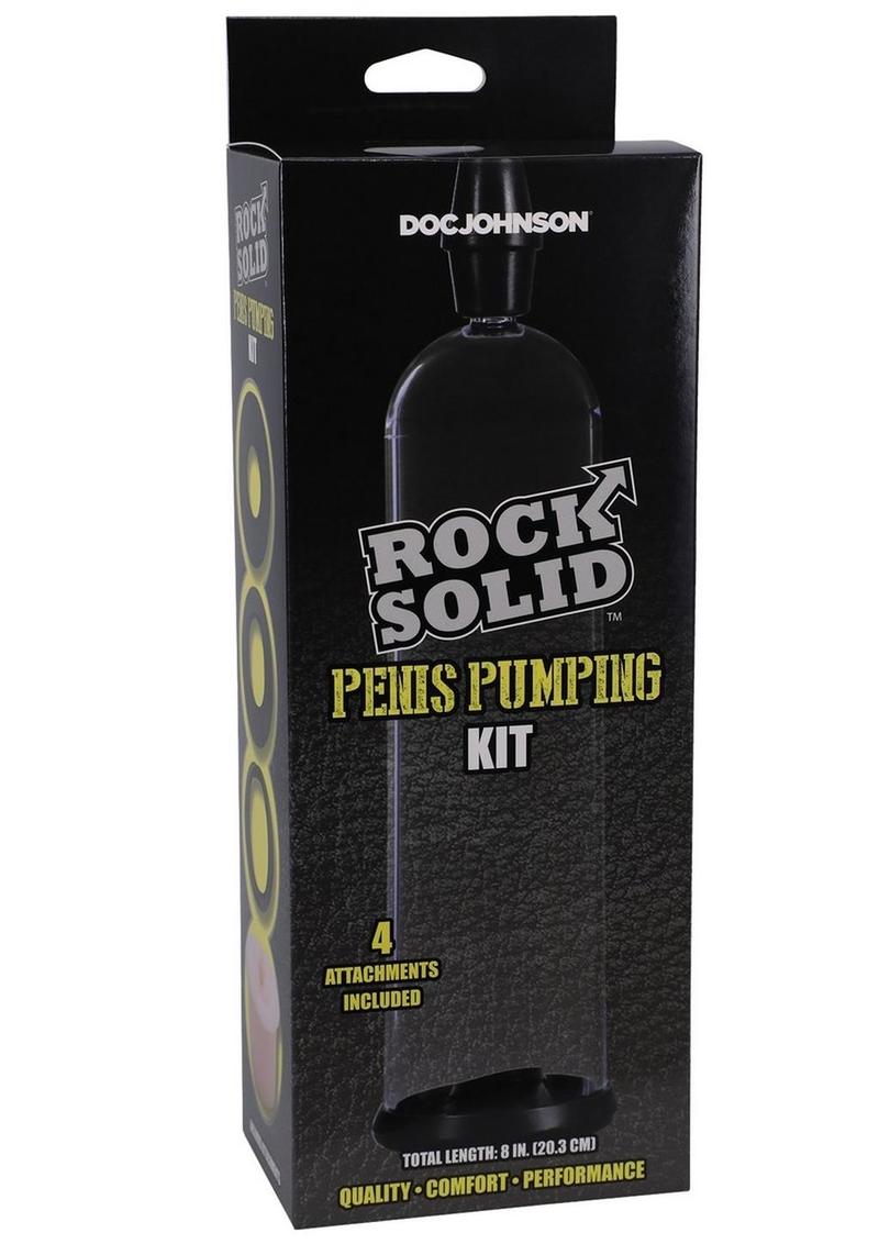 Rock Solid Penis Pumping Kit