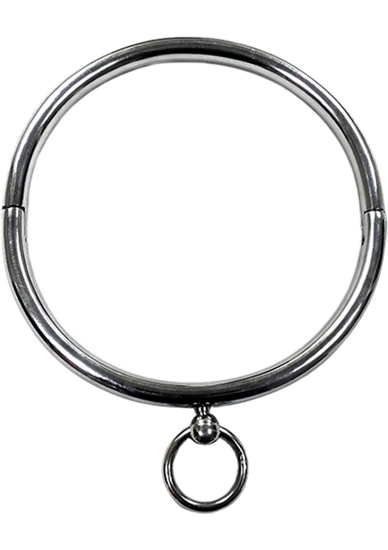 Rogue Steel Ring Collar - Silver