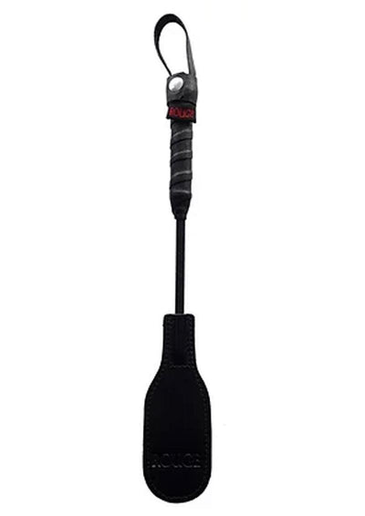 Rouge Mini Leather Oval Paddle - Black