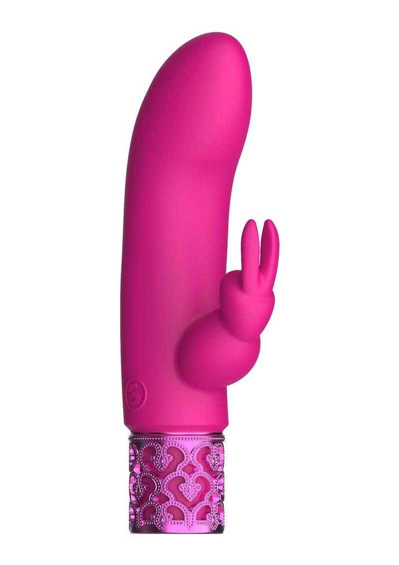 Royal Gems Dazzling Silicone Rechargeable Bullet