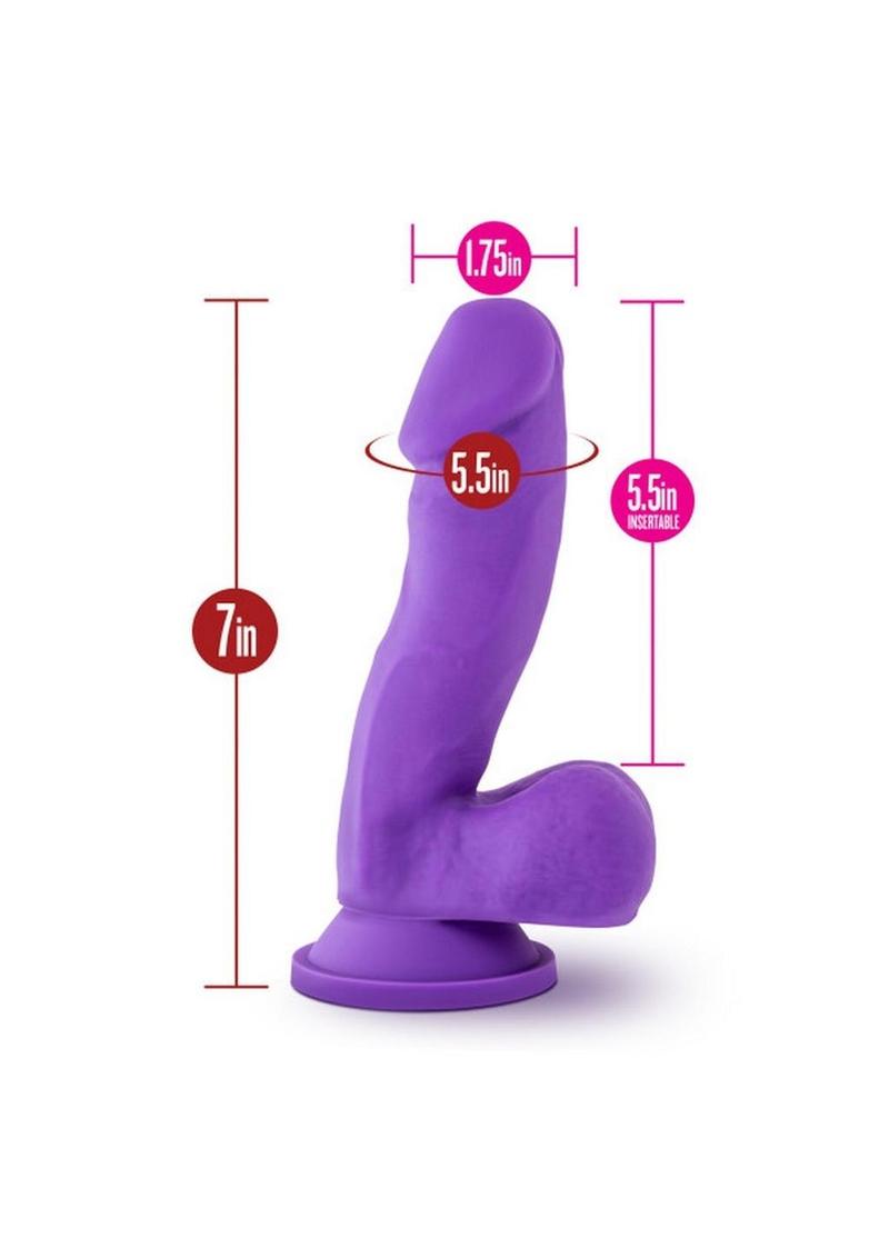 Ruse Juicy Silicone Dildo with Balls