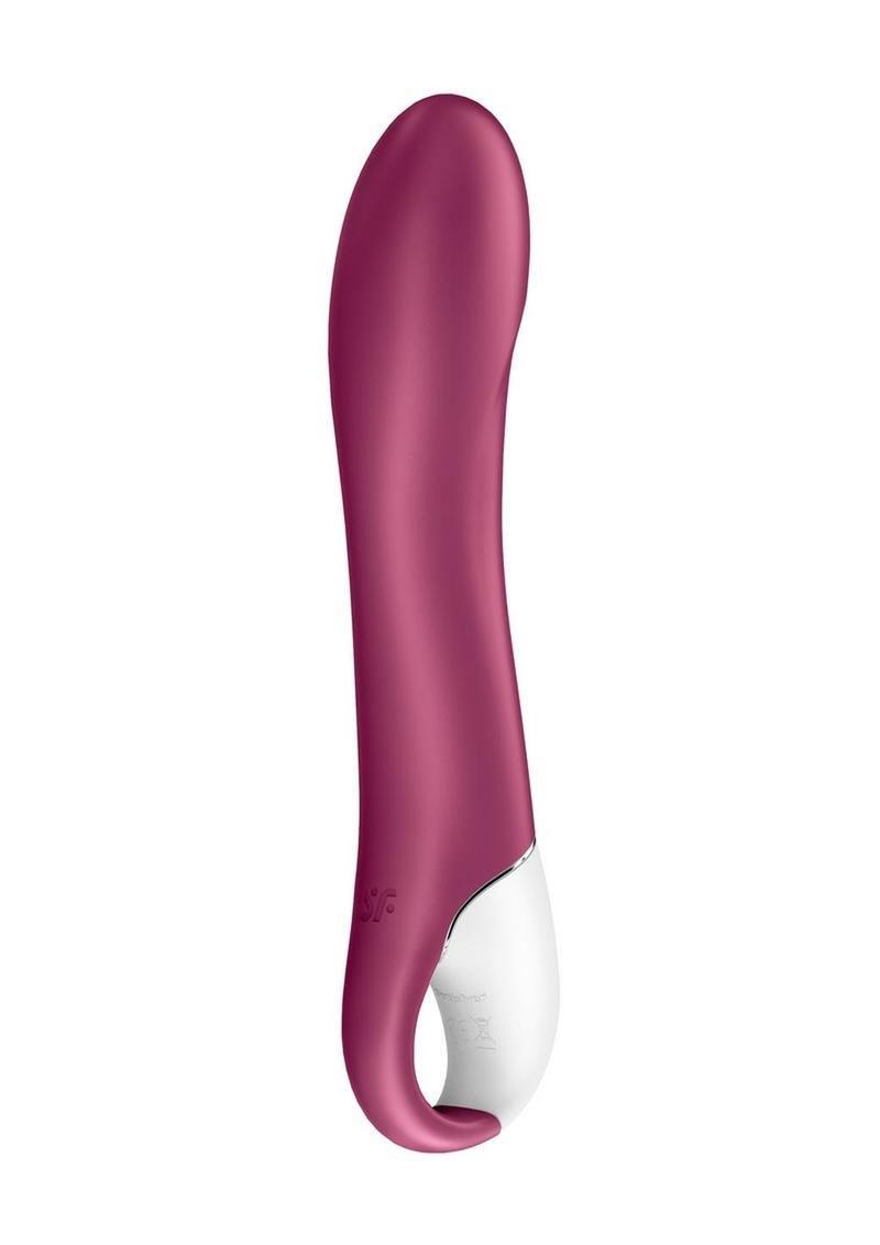 Satisfyer Big Heat Rechargeable Silicone Warming Vibrator