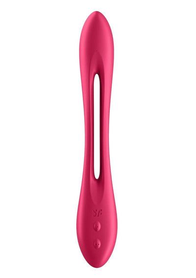 Satisfyer Elastic Joy Rechargeable Vibrator - Red