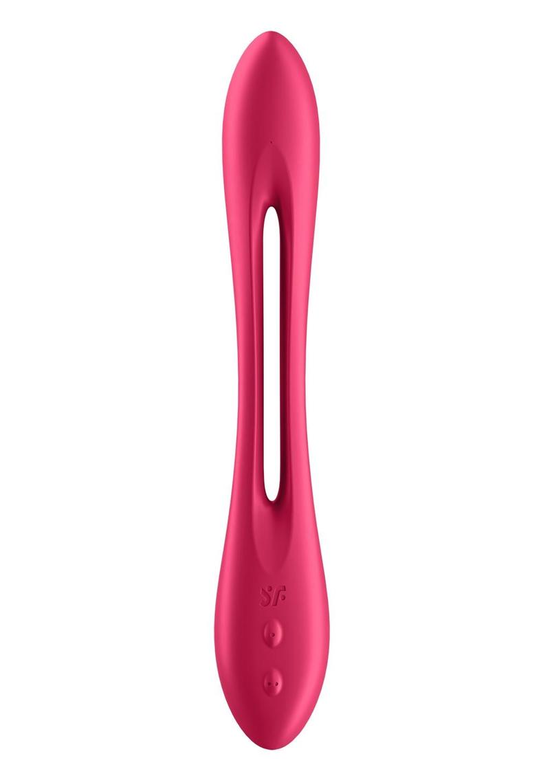 Satisfyer Elastic Joy Rechargeable Vibrator - Red