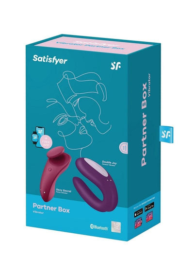 Satisfyer Partner Box 1 Couples Kit Includes Sexy Secret and Double Joy