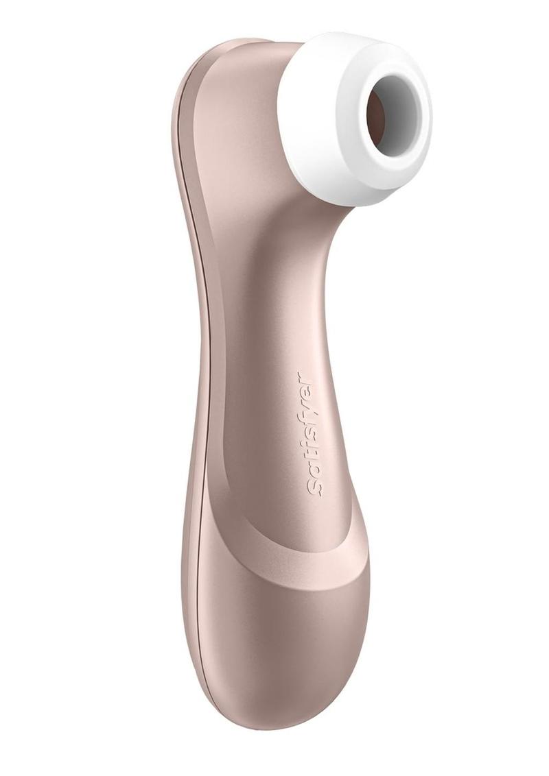 Satisfyer Pro 2 Generation 2 Rechargeable Silicone Clitoral Stimulator 6.5in - Bronze