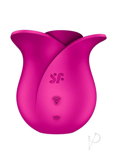 Satisfyer Pro 2 Modern Blossom Rechargeable Silicone Clitoral Stimulator - Red