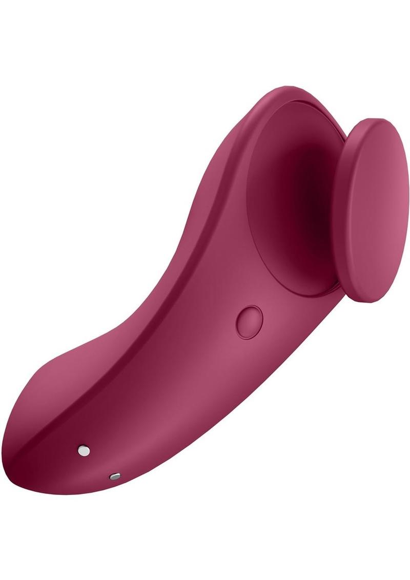 Satisfyer Sexy Secret Silicone Rechargeable Panty Vibe