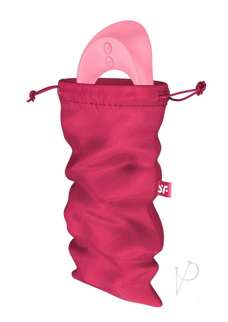 Satisfyer Treasure Bag Toy Storage - Pink - Medium