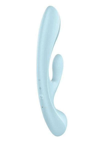 Satisfyer Triple Oh Rechargeable Silicone Dual Stimulating Vibrator