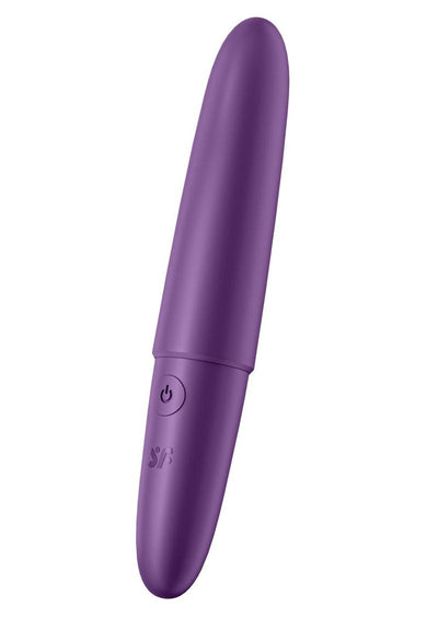 Satisfyer Ultra Power Bullet 6 Rechargeable Silicone Bullet Vibrator - Purple