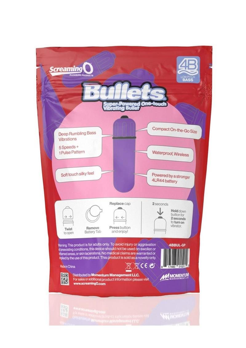 Screaming O 4b Bullet Vibrator