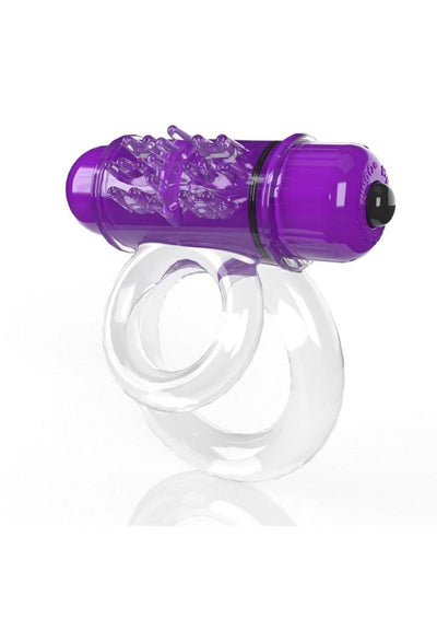 Screaming O 4b Doubleo 6 Couples Ring - Grape/Purple