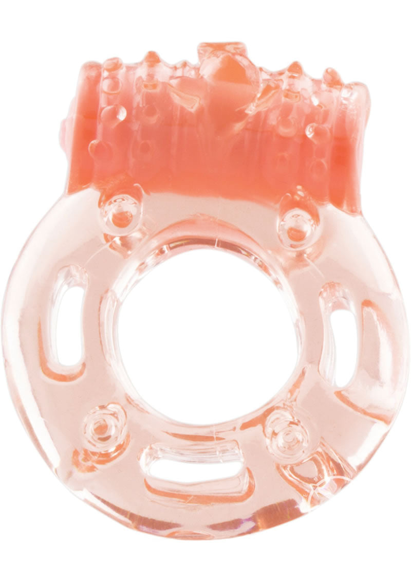 Screaming O Plus Silicone Cock Ring Waterproof - Vanilla