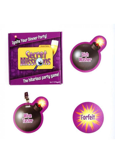 Secret Missions Dinner Party Game