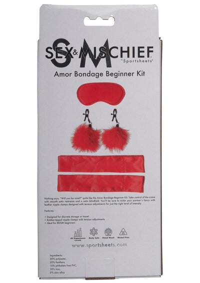 Sex and Mischief Amor Bondage Beginner Kit