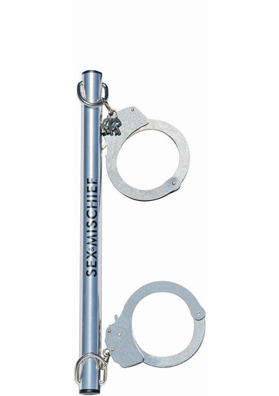 Sex and Mischief Spreader Bar with Metal Cuffs