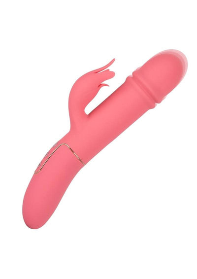 Shameless Tease Rechargeable Silicone Thrusting Rabbit Vibrator