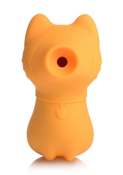 Shegasm Sucky Kitty Rechargeable Silicone Clitoral Stimulator - Orange