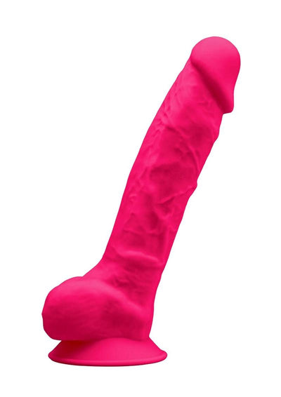 SilexD Model 3 Dd05 Silicone Realistic Dual Dense Dildo - Pink - 9in