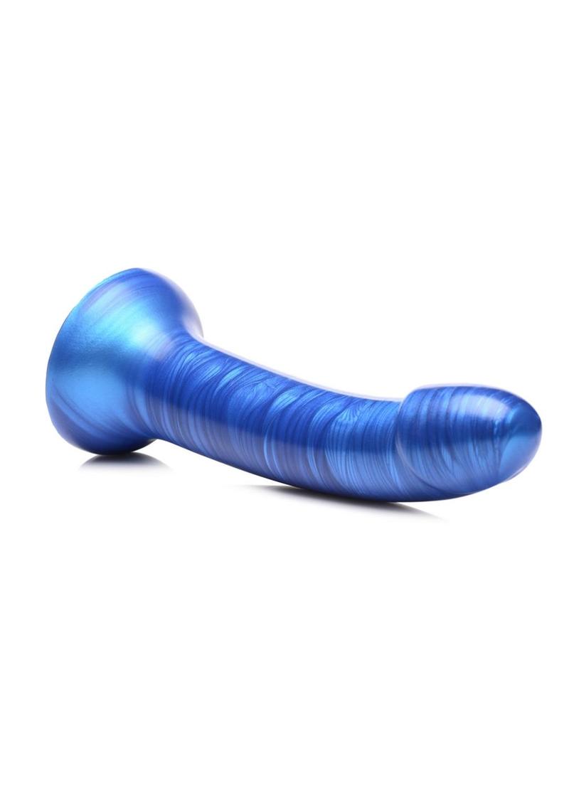 Simply Sweet Metallic Silicone Dildo