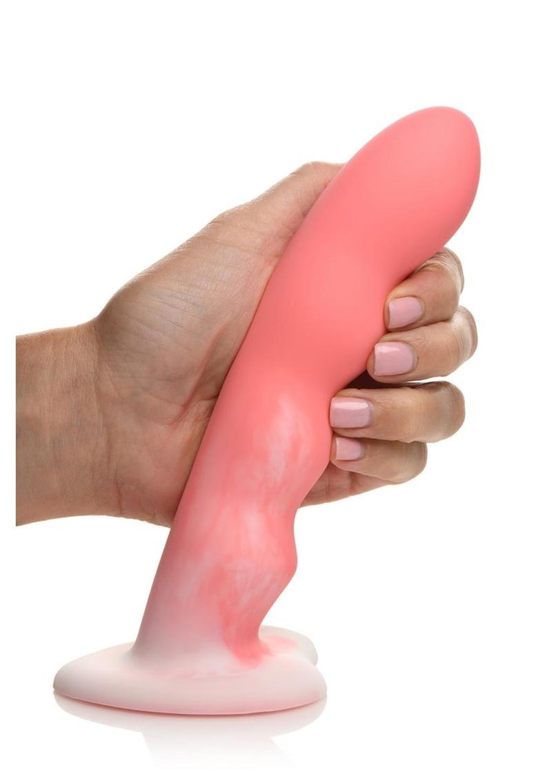 Simply Sweet Wavy Silicone Dildo