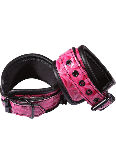 Sinful Wrist Cuffs - Pink