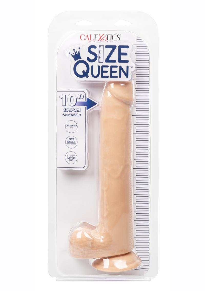 Size Queen Dildo - Vanilla - 10in