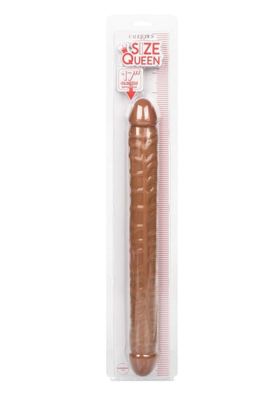 Size Queen Dildo - Caramel - 17in