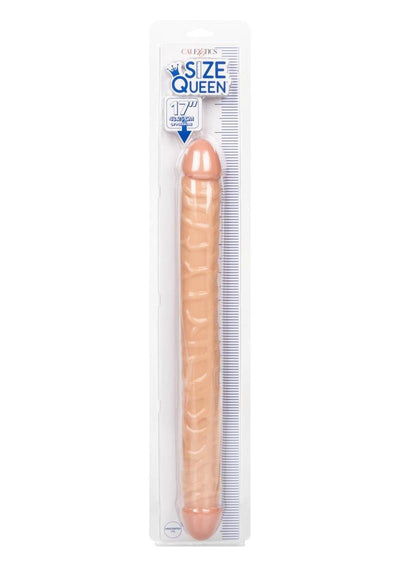 Size Queen Dildo - Vanilla - 17in