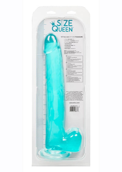 Size Queen Dildo with Balls