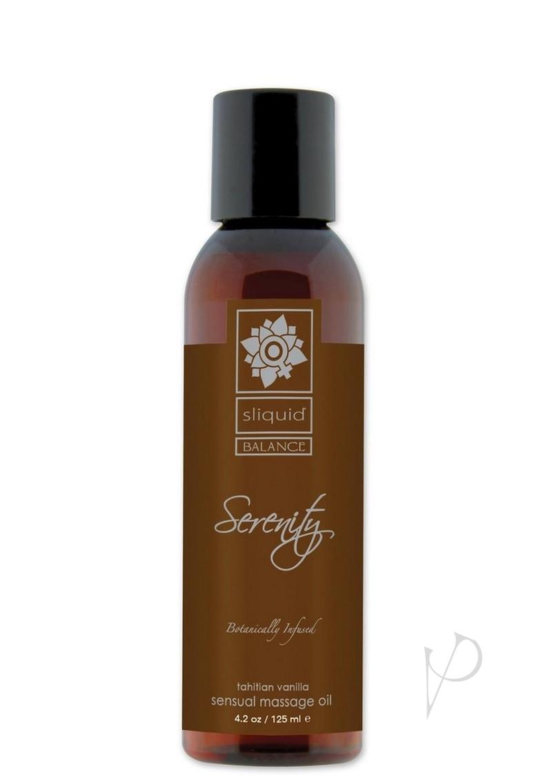 Sliquid Balance Massage Serenity Tahitian - Vanilla - 4.2oz