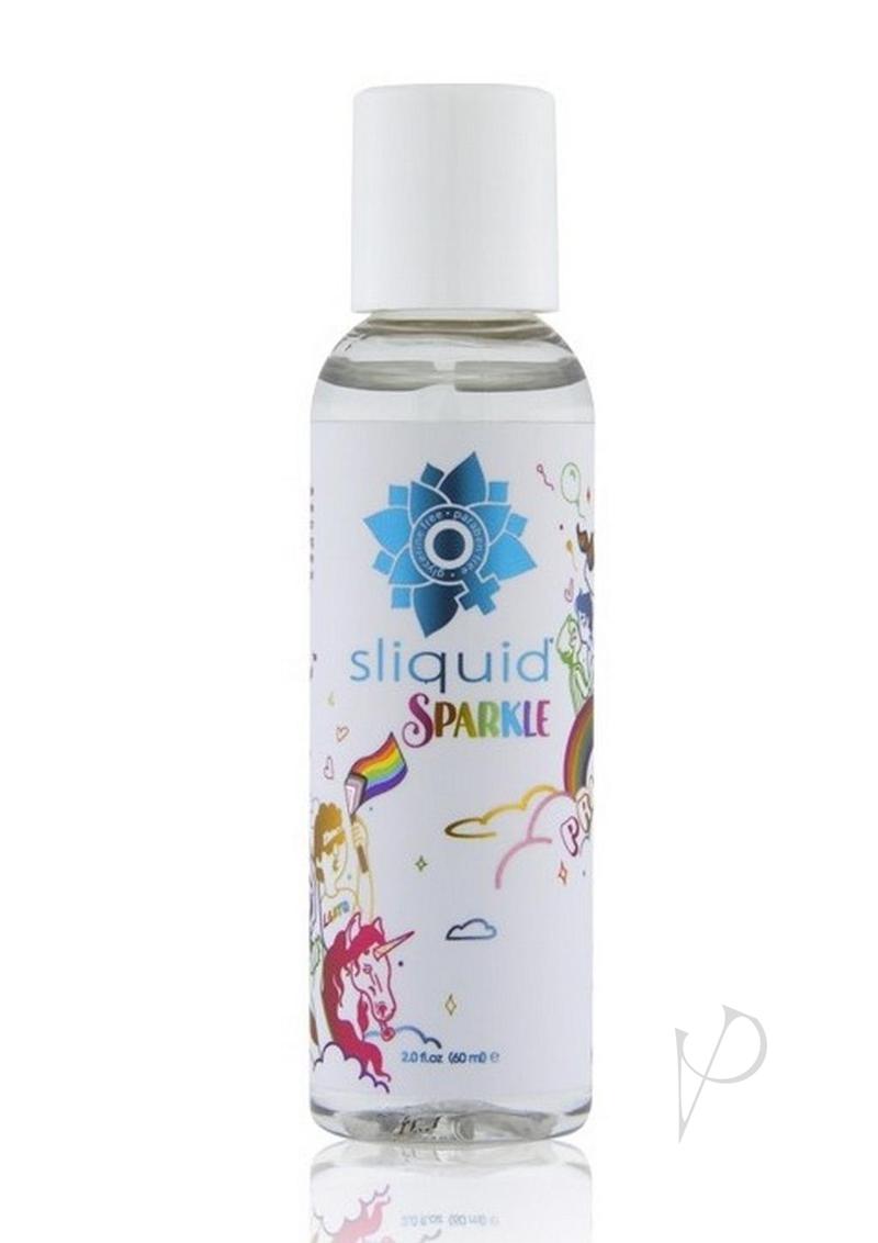 Sliquid Sparkle Pride Water Based Lubricant - 2oz