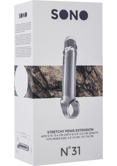 Sono No 31 Stretchy Penis Extension - Clear