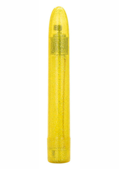 Sparkle Slim Vibrator - Yellow