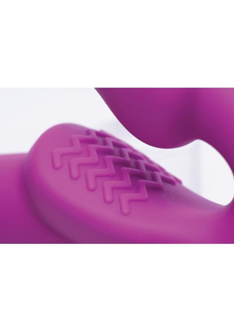 Strap U Evoke Vibrating Silicone Strapless Strap-On