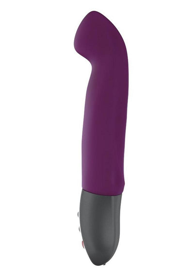 Stronic G Rechargeable Silicone G-Spot Thrusting Vibrator - Purple