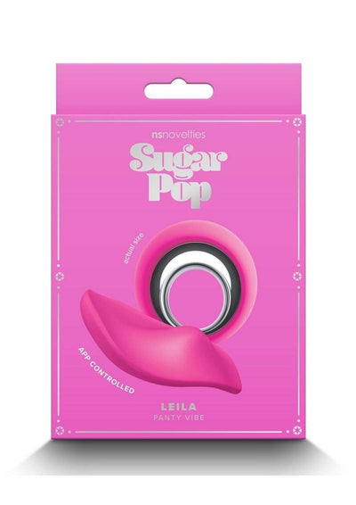 Sugar Pop Leila Rechargeable Silicone Panty Vibe - Pink