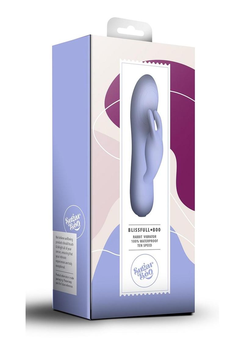 Sugarboo Blissful Boo Rabbit Vibrator - Pastel Blue/Pink/Purple